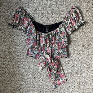 Forever 21 Flower Top